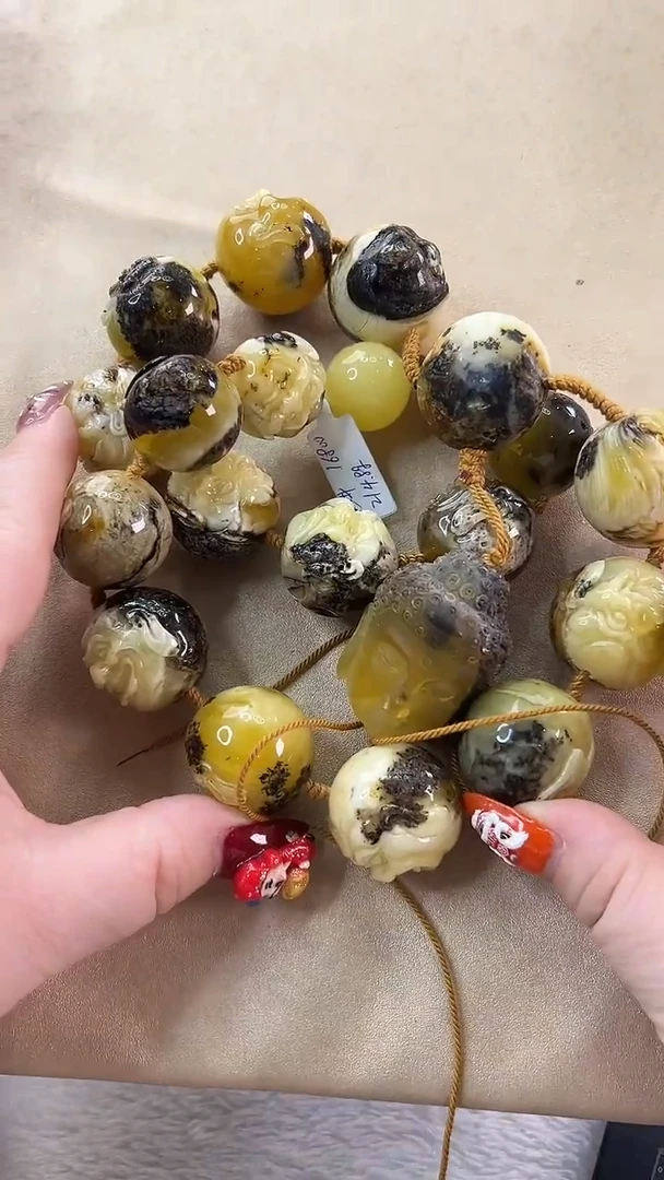 【闪购商品】琥珀颈饰未镶嵌项链