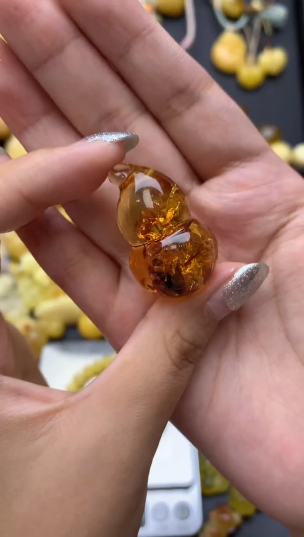 未镶嵌琥珀珠宝奇石063琥珀蜜蜡