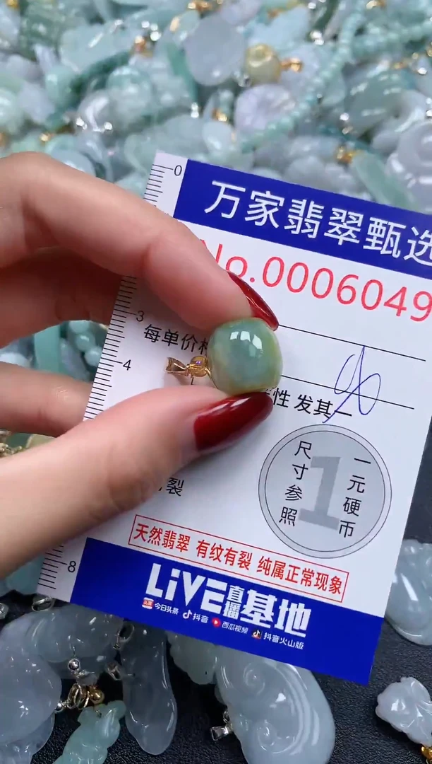 颈饰未镶嵌翡翠6049