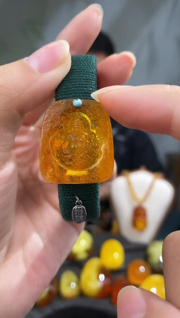 裸石琥珀未镶嵌 全国 包邮