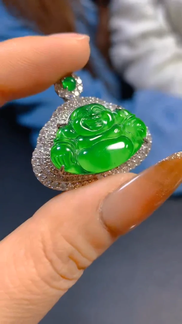 【闪购商品】翡翠吊坠(赠链)未镶嵌0800073944多样性发一