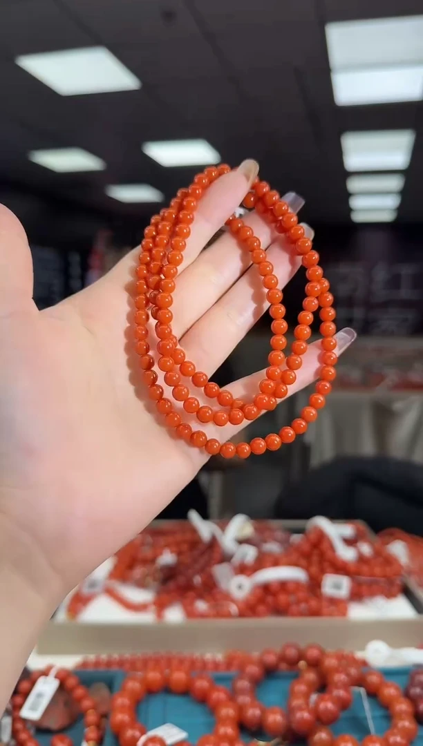 未镶嵌珠串南红玛瑙多样发其一/5/991191001580