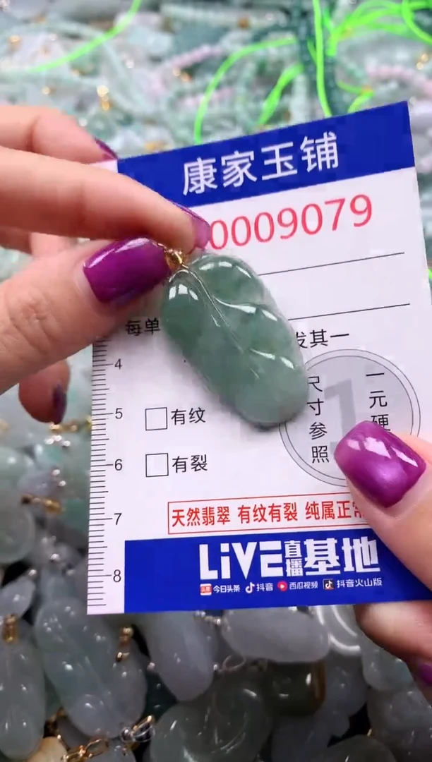 颈饰未镶嵌翡翠9079