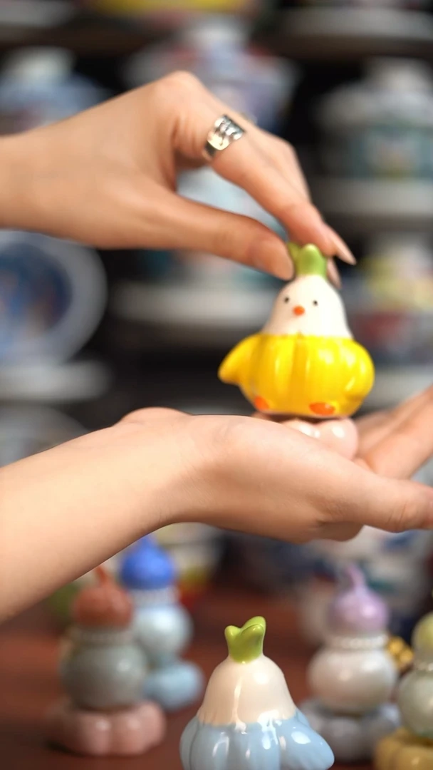 瓷片昨明摆件（福利价格）