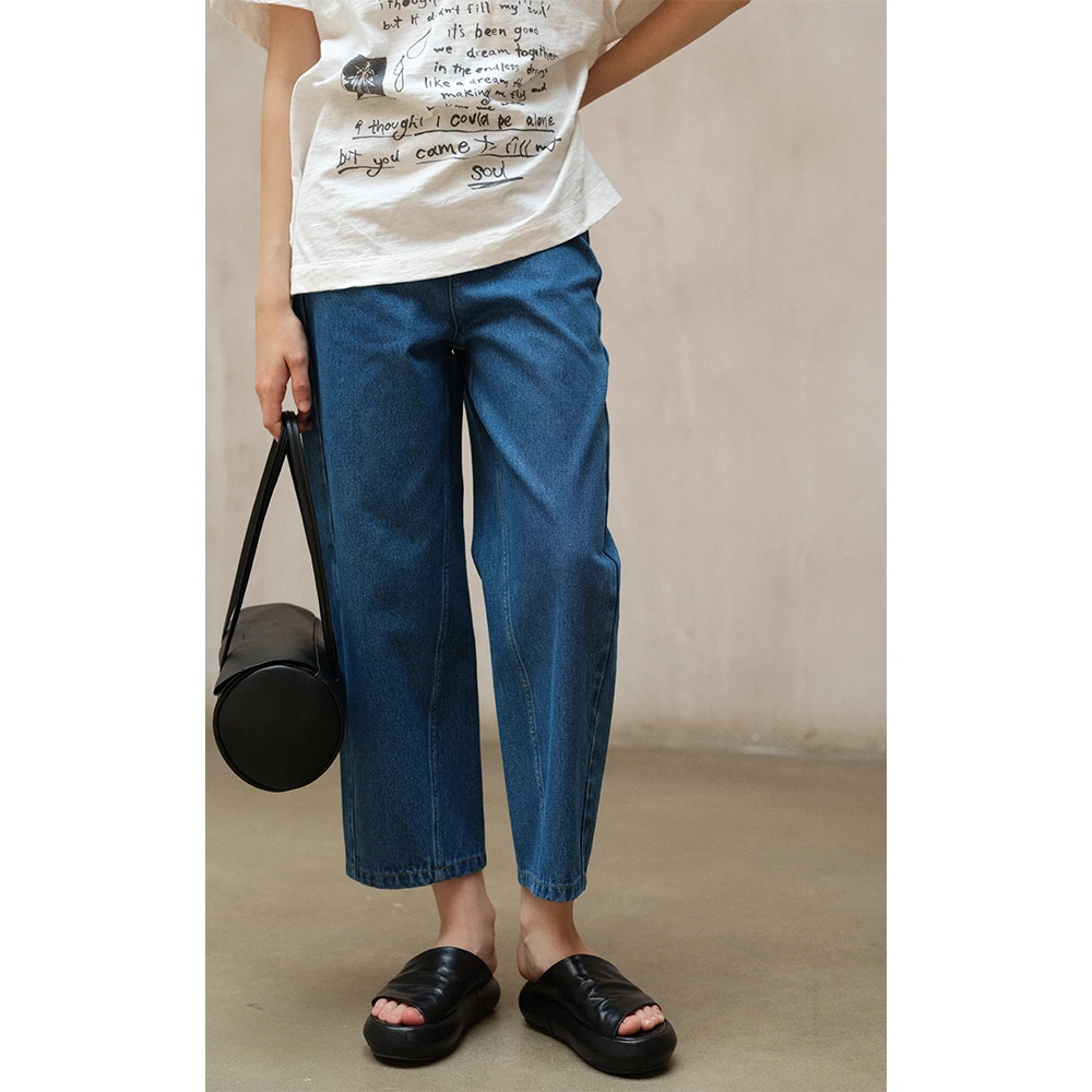 LA CALLA八分镰牛仔裤YY-M-5608