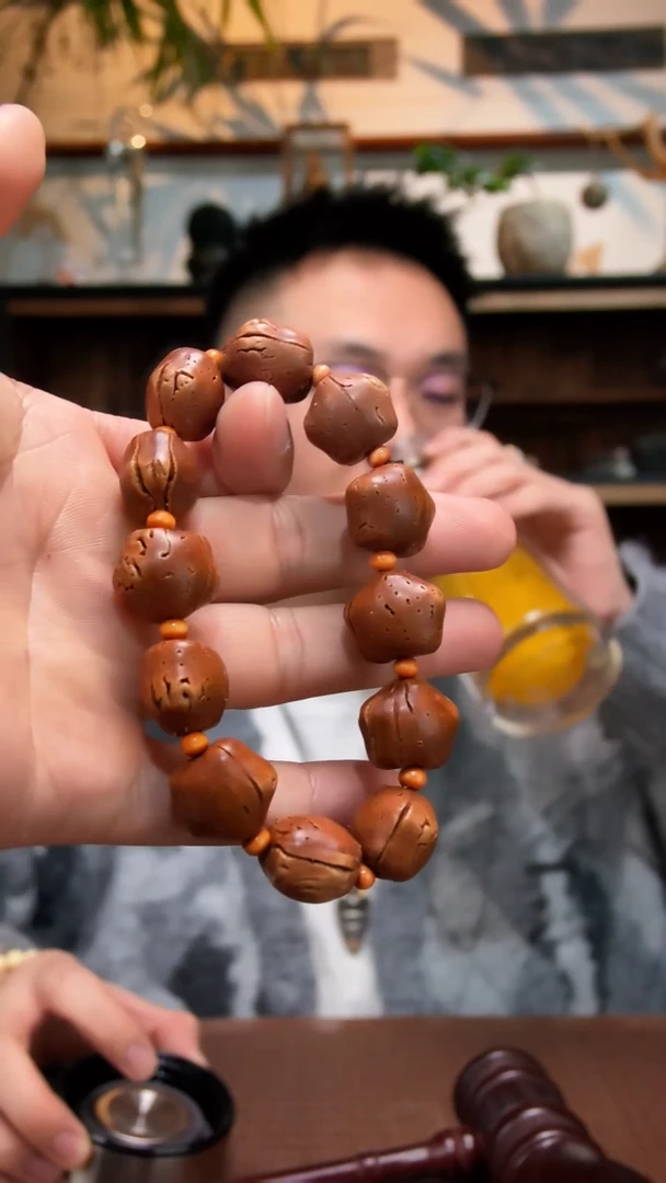 手串桃核桃核星星手串ZD