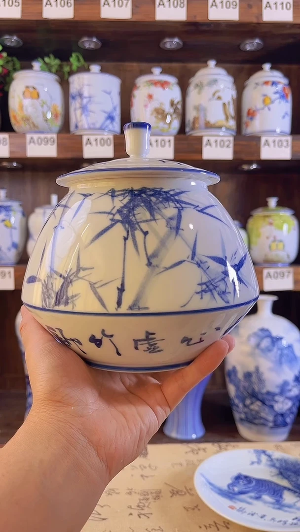 迎君陶瓷纯手工手绘