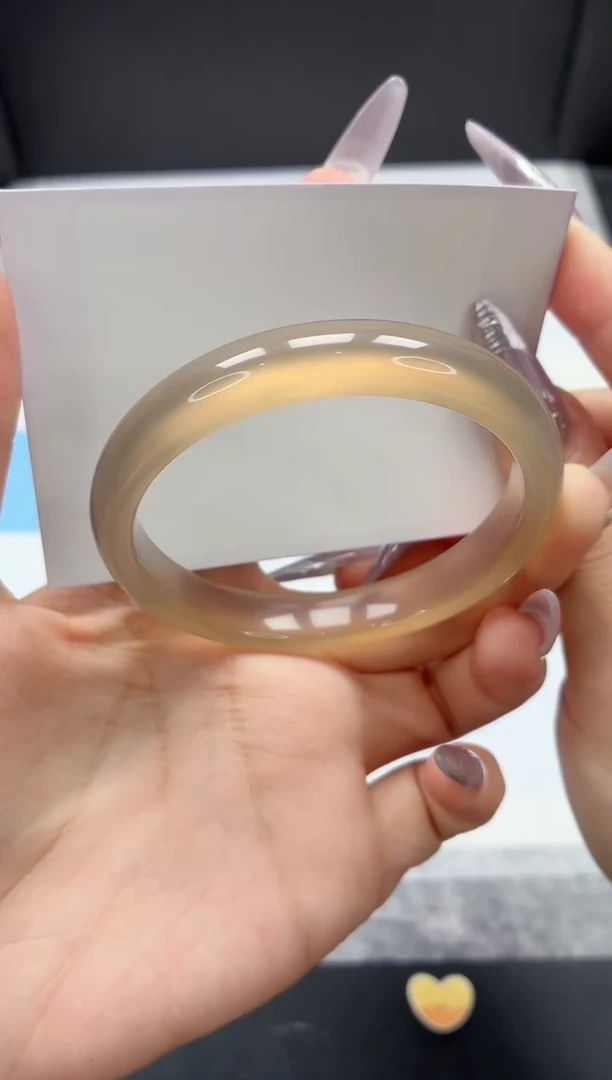 石英质玉手镯未镶嵌213/灰金57.4