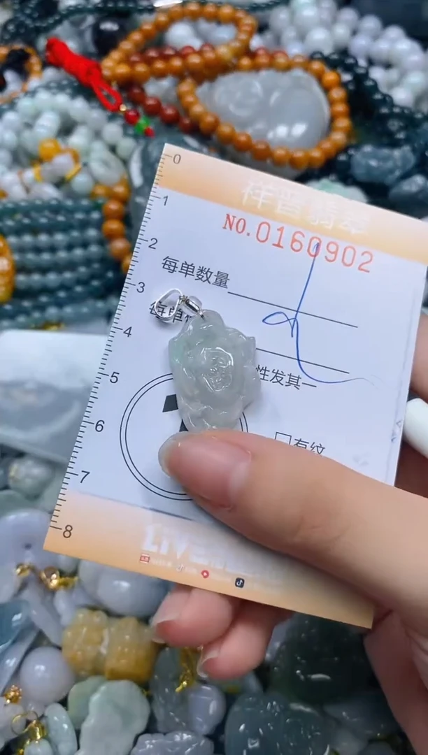 翡翠未镶嵌颈饰闪购0160902多样性发其一