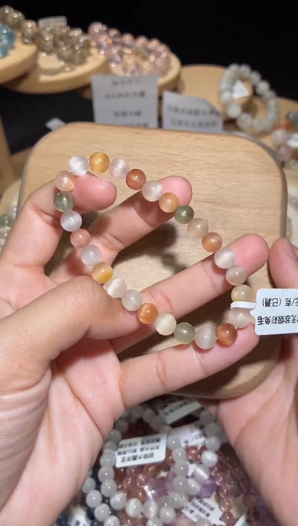 未镶嵌手链水晶44号多样性发一U  7+