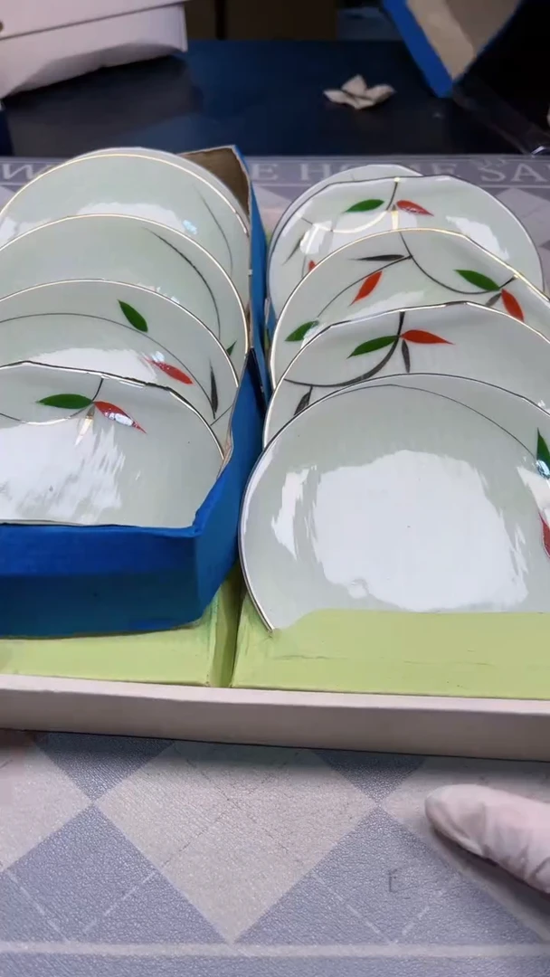 瓷片陶瓷如图所示周边