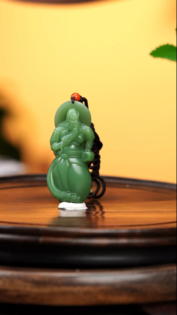 和田玉未镶嵌挂件y****i