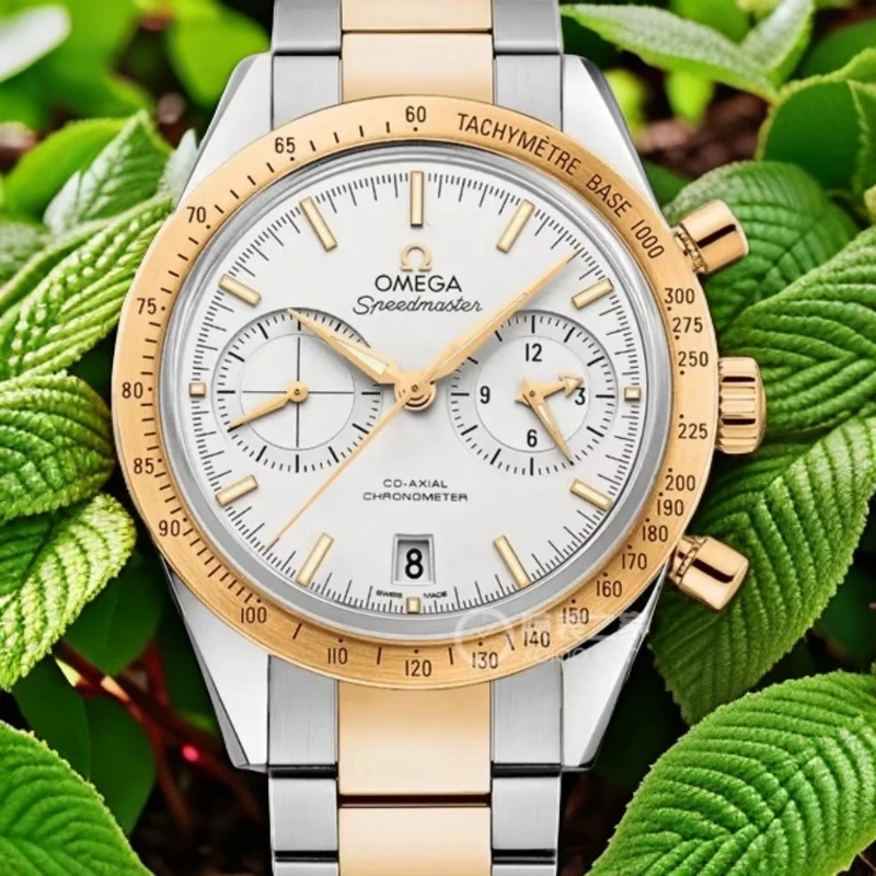 99新 Omega/欧米茄 超霸系列 公价109900 表径42 全套黄金试戴品