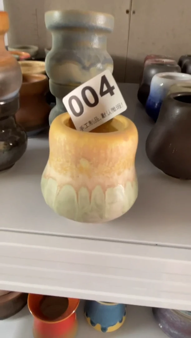 瓷片004知木小芳花盆编号