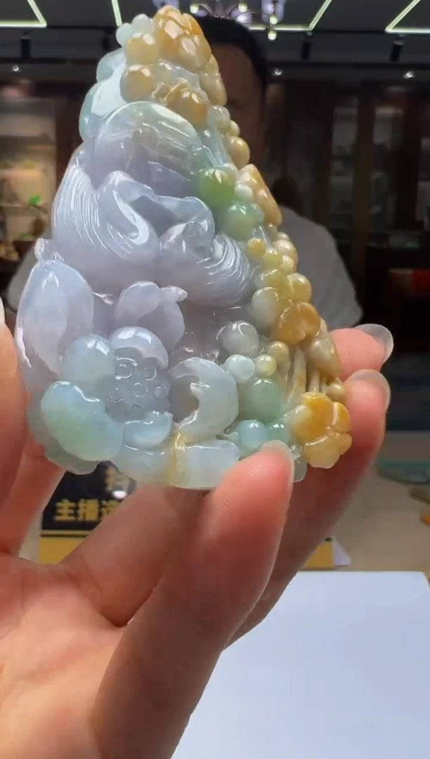 定制翡翠未镶嵌Q2025-6-16-68