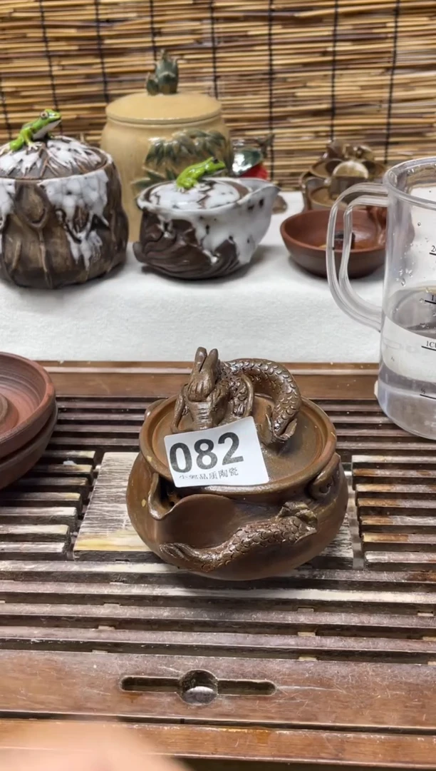 【闪购商品】杯082精美粗陶手工柴烧