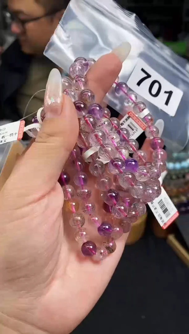 【闪购商品】水晶手串未镶嵌手串701多样性发其一