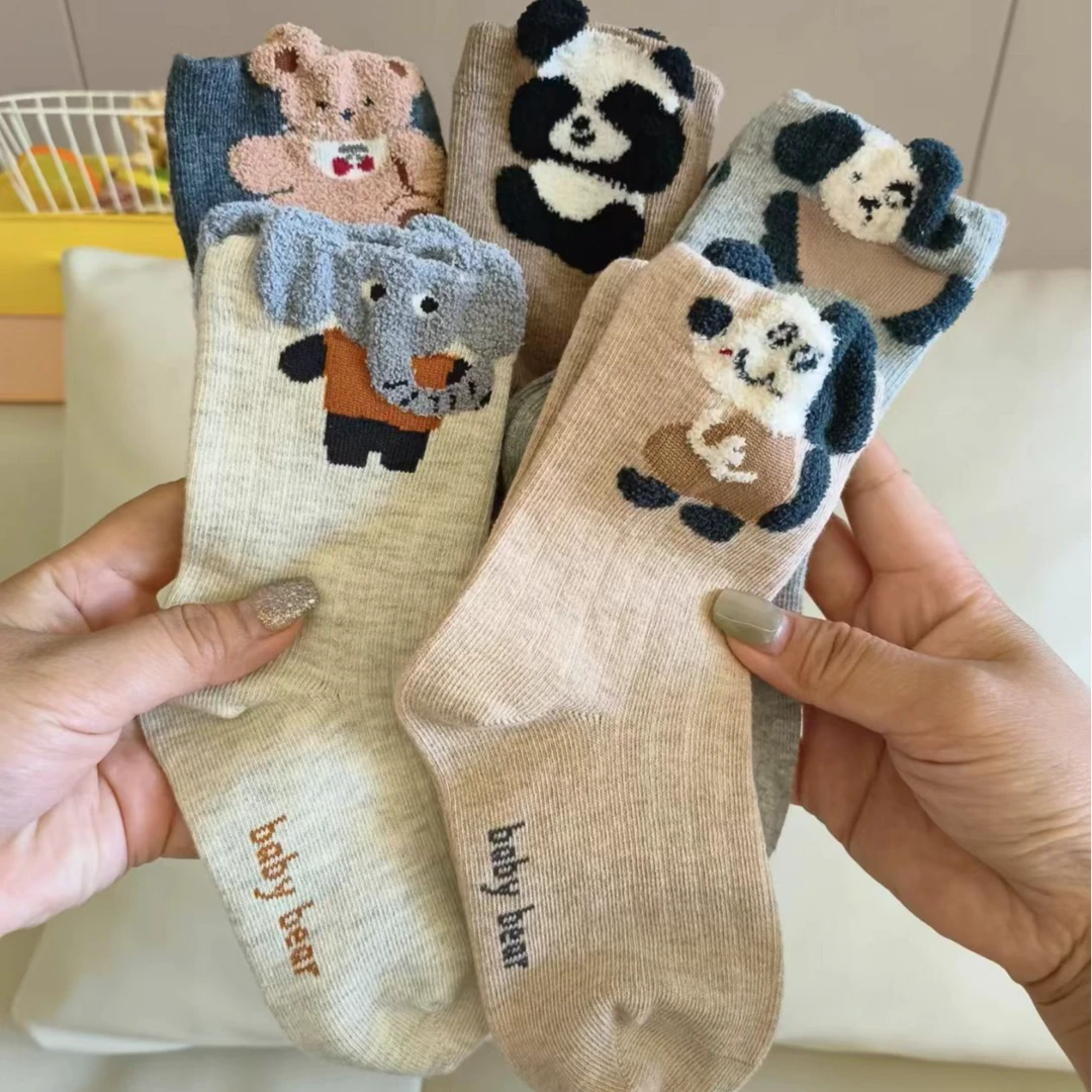 百搭时尚童袜韩版
