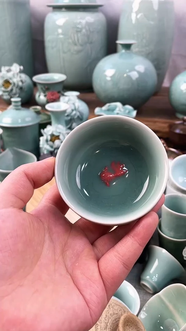 【闪购商品】特价 微瑕 慧仙青瓷