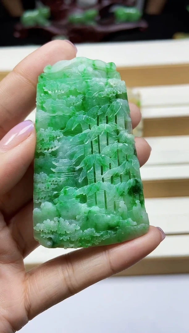 未镶嵌挂件翡翠翡翠A货
