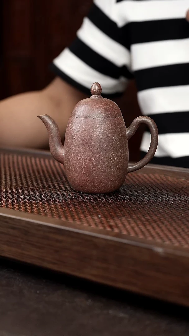 茶壶紫砂岩中泥子规龙蛋