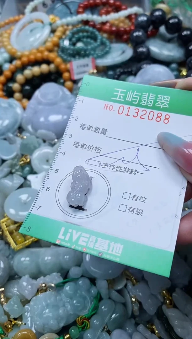 翡翠未镶嵌颈饰闪购0132088多样性发其一