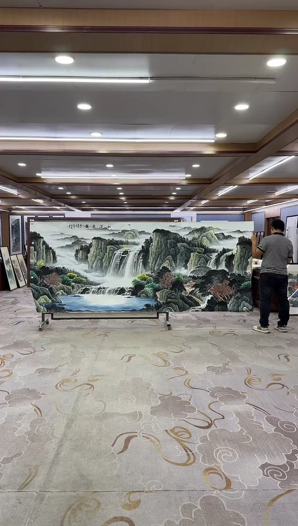 绘画绘画xc邵明义-大丈二-国画