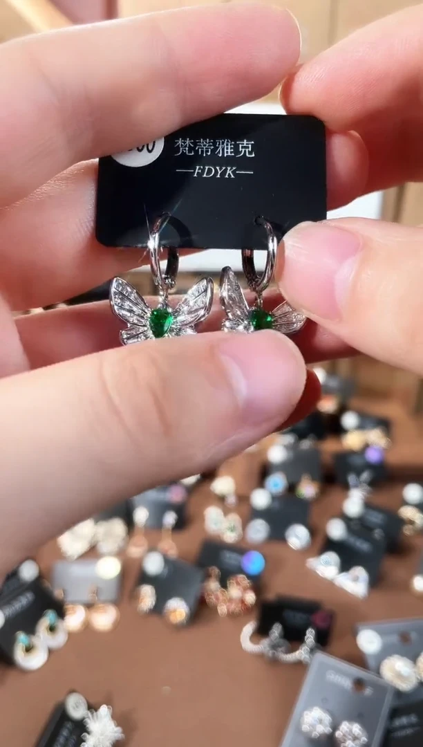 合金925银锆石梵2060