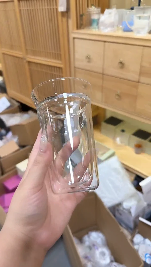 key双层杯子