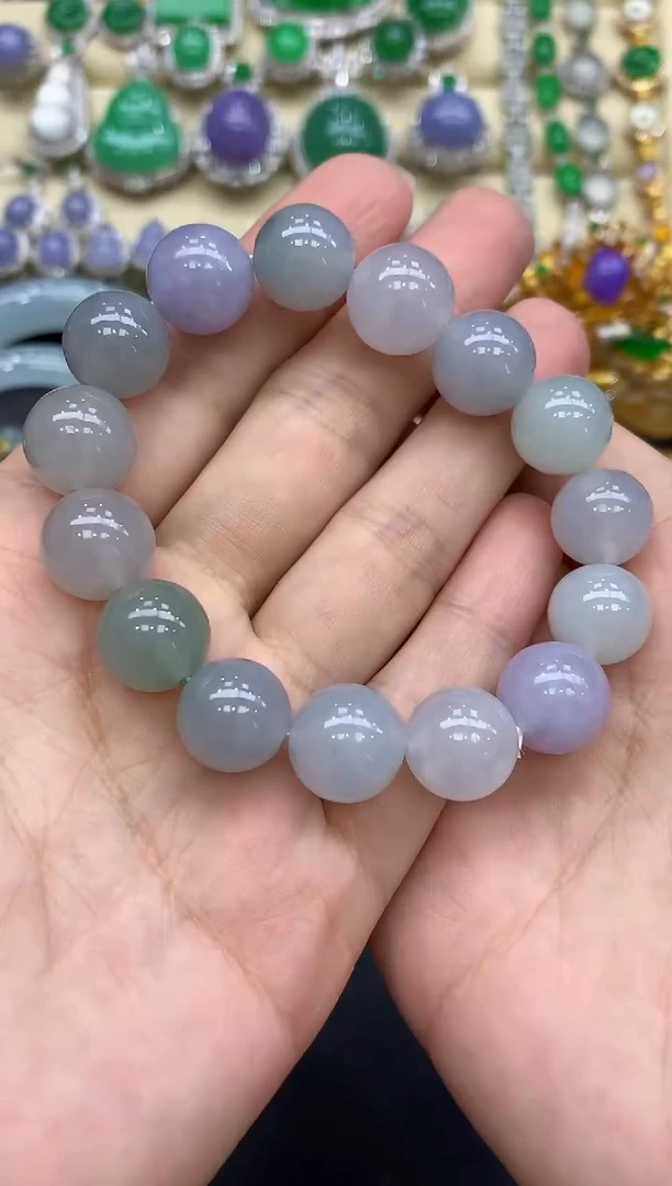 未镶嵌手串翡翠61-中国好珍宝