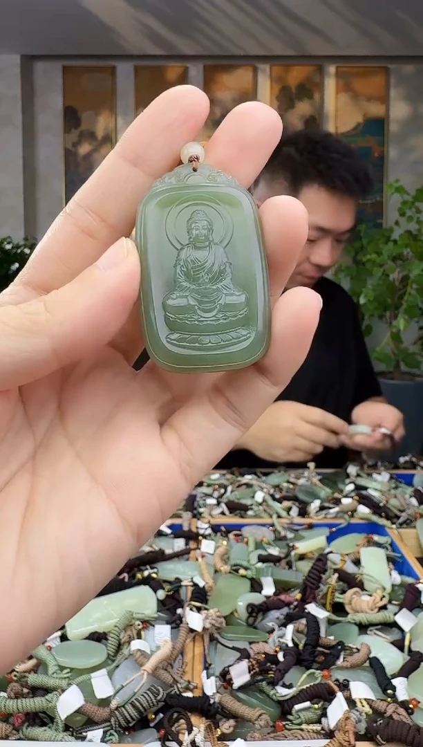未镶嵌和田玉挂件拍一发一