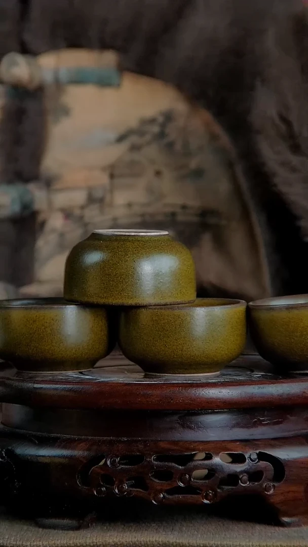 【闪购商品】景韵堂仿清茶叶末釉