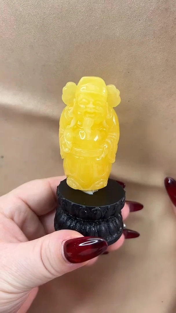 琥珀颈饰未镶嵌吊坠