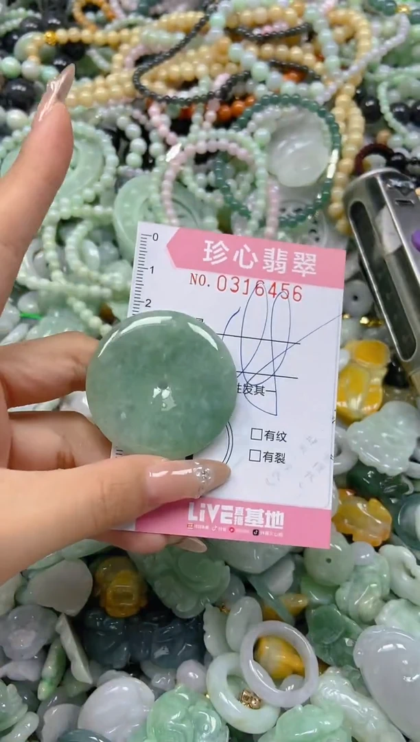 翡翠未镶嵌颈饰闪购0316456