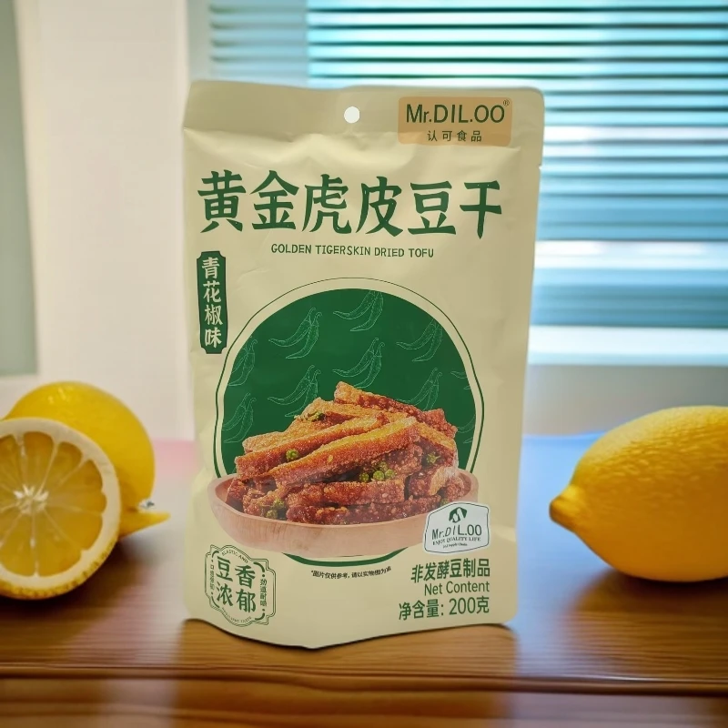 Mr.DIL.oo黄金虎皮豆干