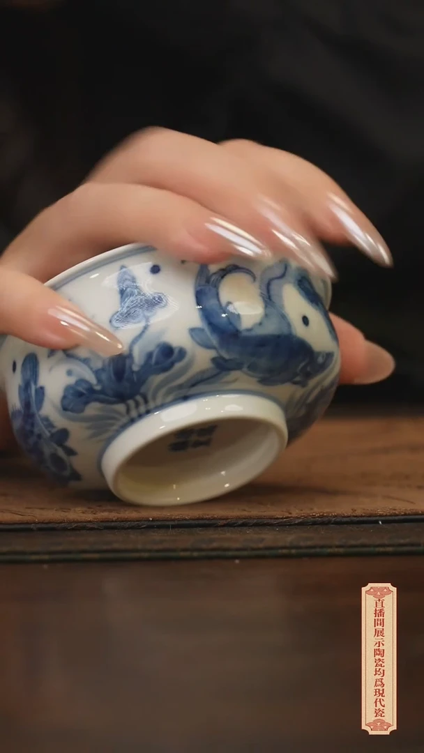 瓷片柴窑青花破价福利
