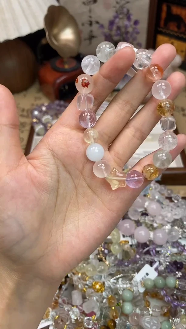 水晶手链未镶嵌391手串