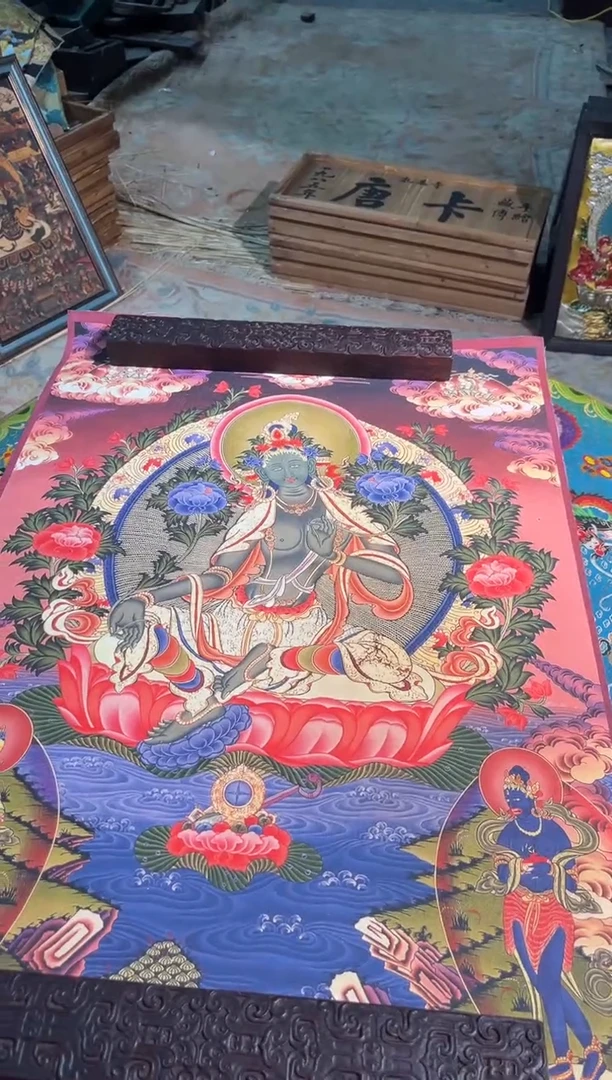 卷轴画旭旭的唐卡tk160