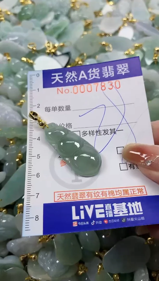 颈饰未镶嵌翡翠天然A货翡翠