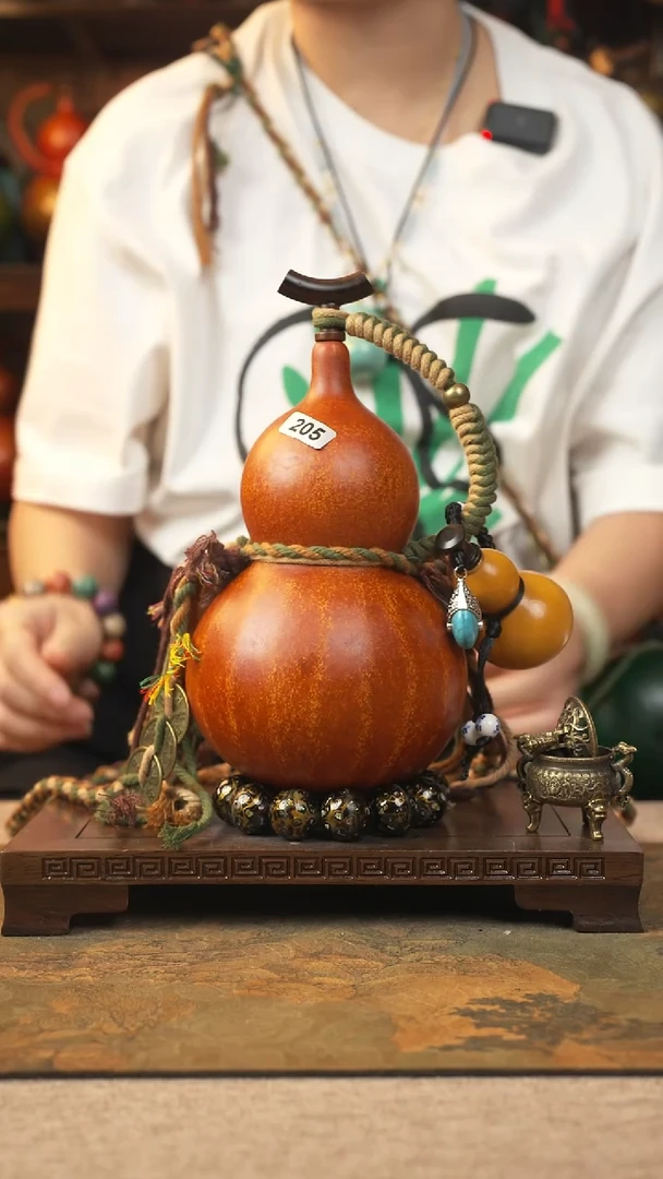 205大漆葫芦一物一拍记葫堂出850ml