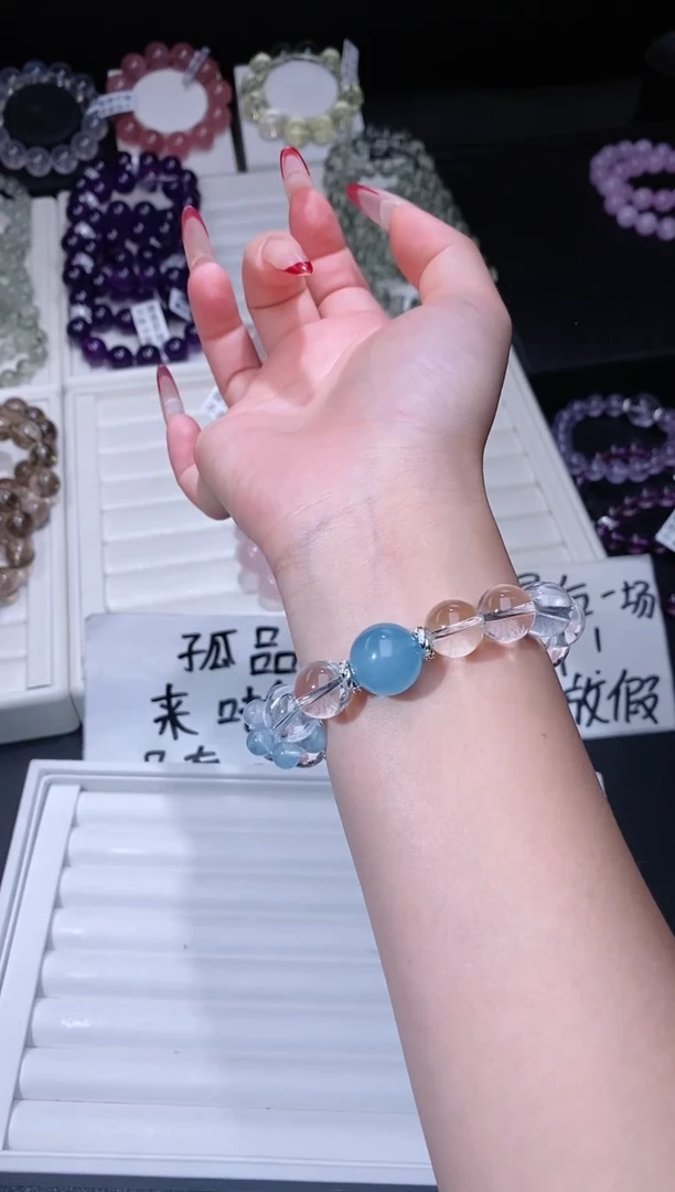 【闪购商品】水晶手链未镶嵌124.87爱心