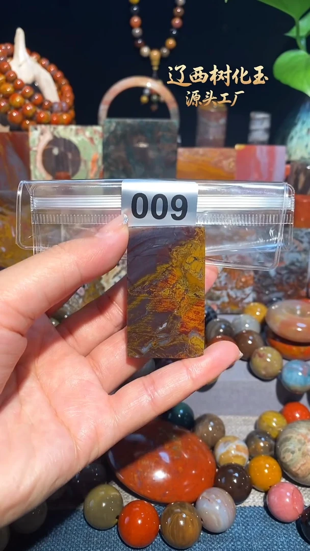 未镶嵌-硅化玉天然北票硅化玉吊坠