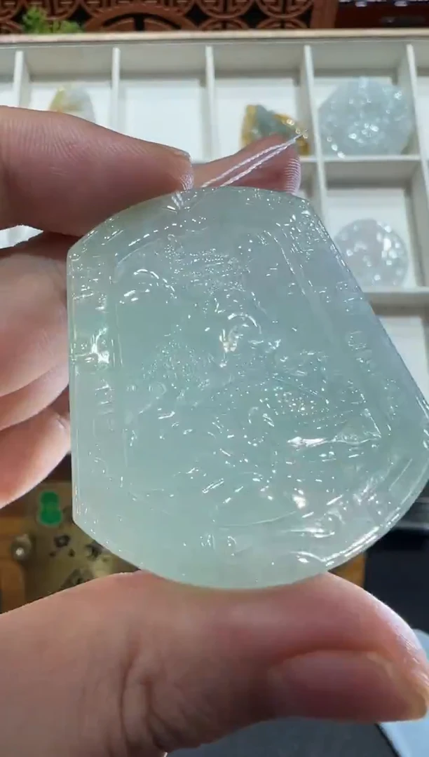 未镶嵌挂件翡翠A货翡翠多样性孤品