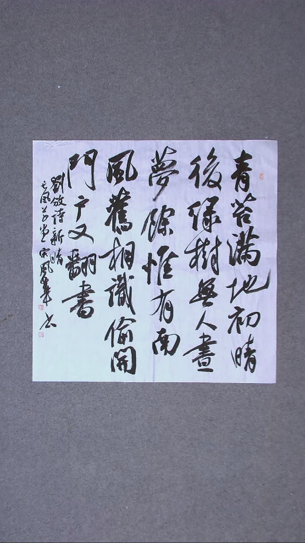 书法宋风华 山东德州69*69四平尺