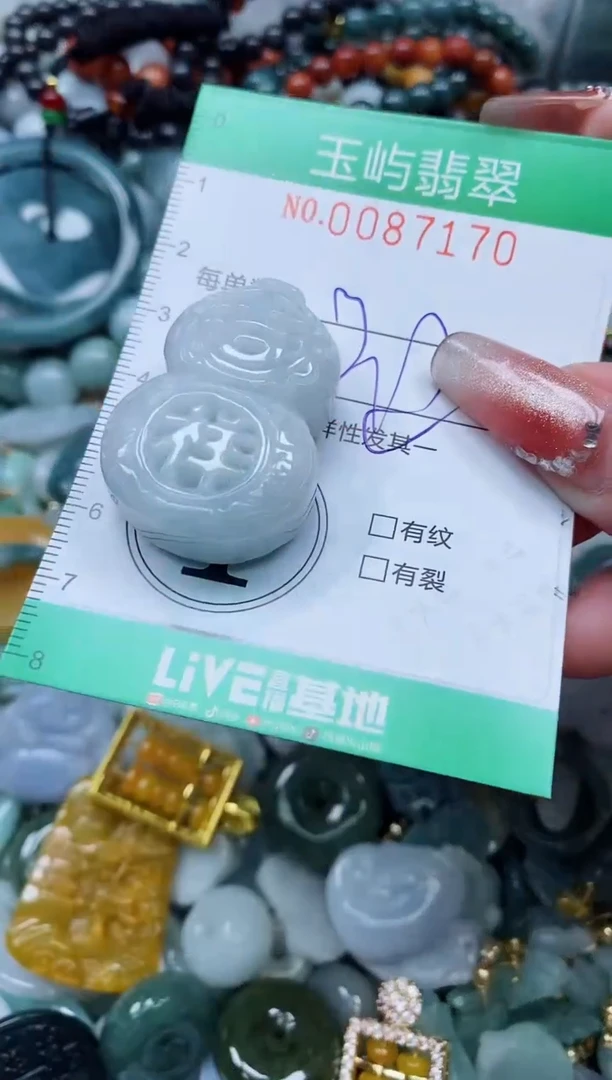 【闪购商品】翡翠颈饰未镶嵌闪购0087170多样性发其一