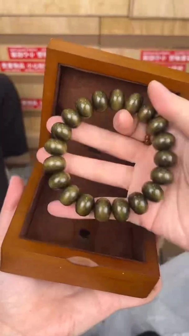 品茗文玩阁阴沉金丝楠算盘珠链接@@SP213