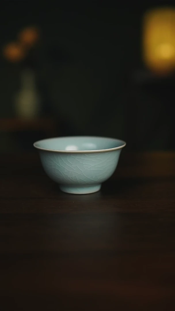 【闪购商品】仿古釉 压手杯 一级