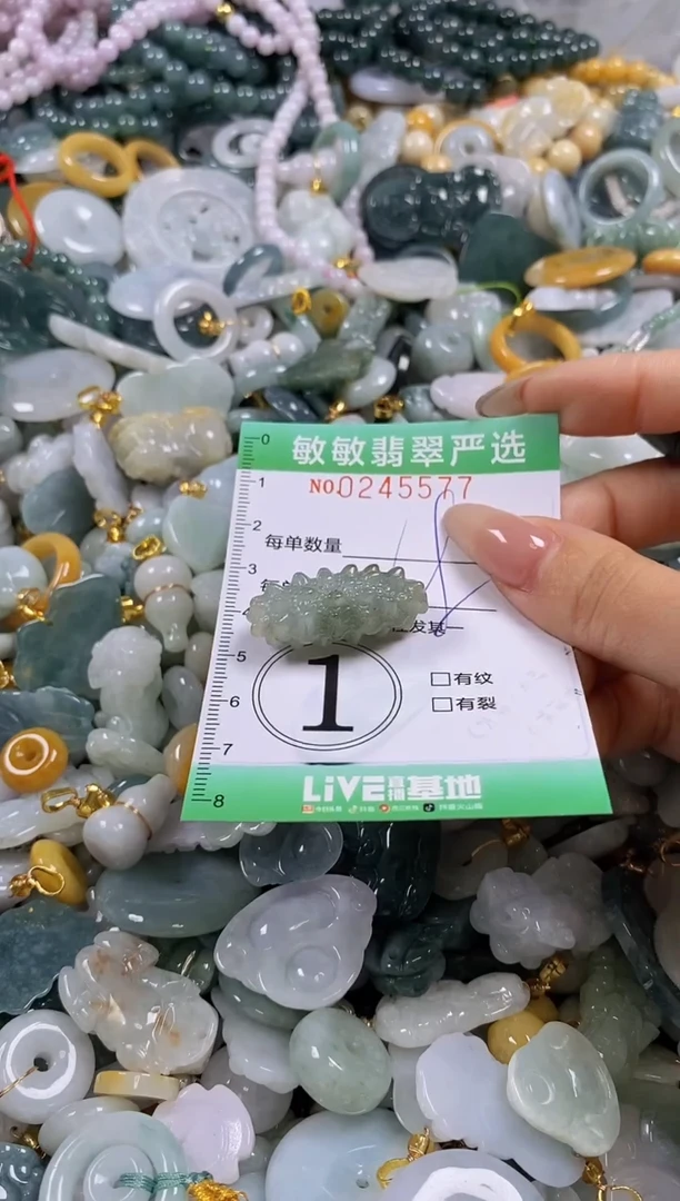 翡翠未镶嵌颈饰闪购0245577