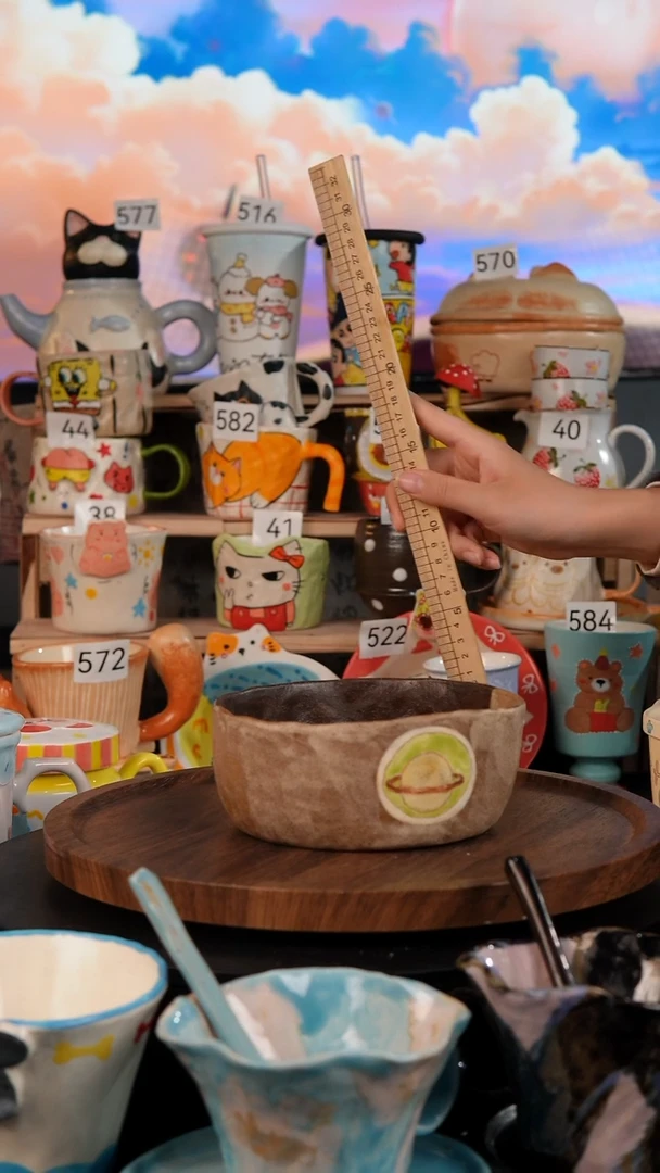 陶瓷双饮款景德镇手工陶瓷