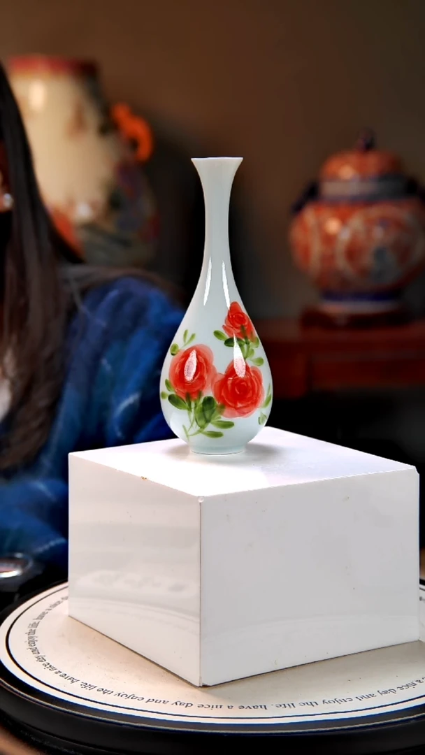 摆件陶景德镇手绘陶瓷5